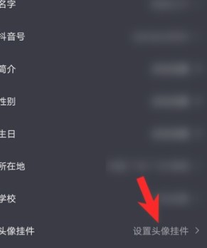 《抖音》2021年头像挂件设置教程