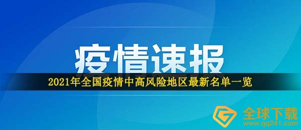 2021年全国疫情中高风险地区最新名单一览