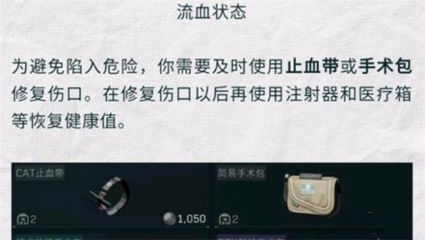 《三角洲行动》药品介绍