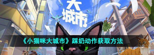 《小猫咪大城市》踩奶动作获取方法