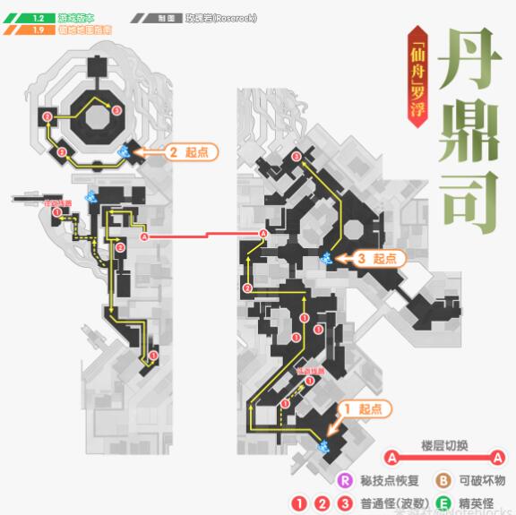 崩坏星穹铁道丹鼎司鳞渊境锄地路线