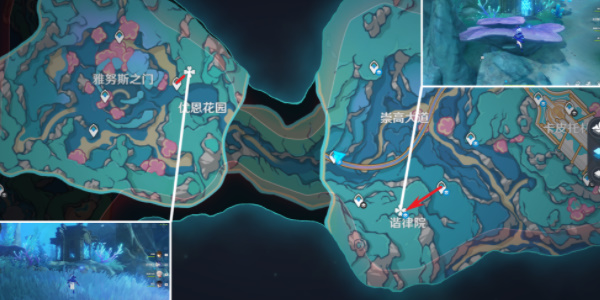 《原神》4.6旧日之海华丽宝箱收集路线图一览