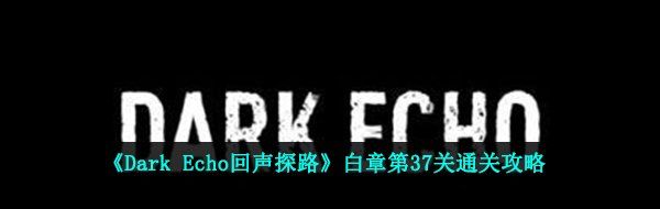 《Dark Echo回声探路》白章第37关通关攻略