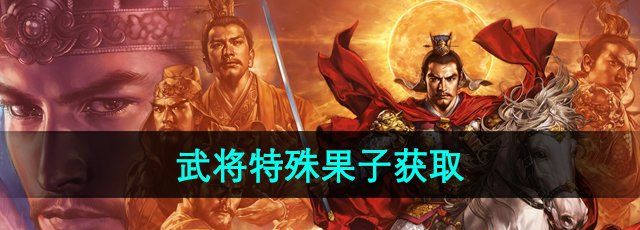 《三国志曹操传》武将特殊果子获取