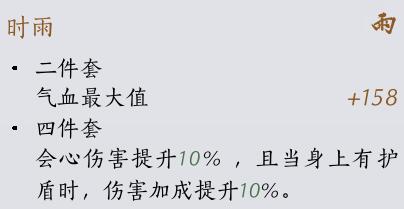 《燕云十六声》装备套装效果一览